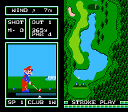 Golf Japan Course screenshot 3 for Famicom Disk System